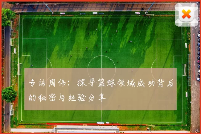 专访周伟:探寻篮球领域成功背后的秘密与经验分享