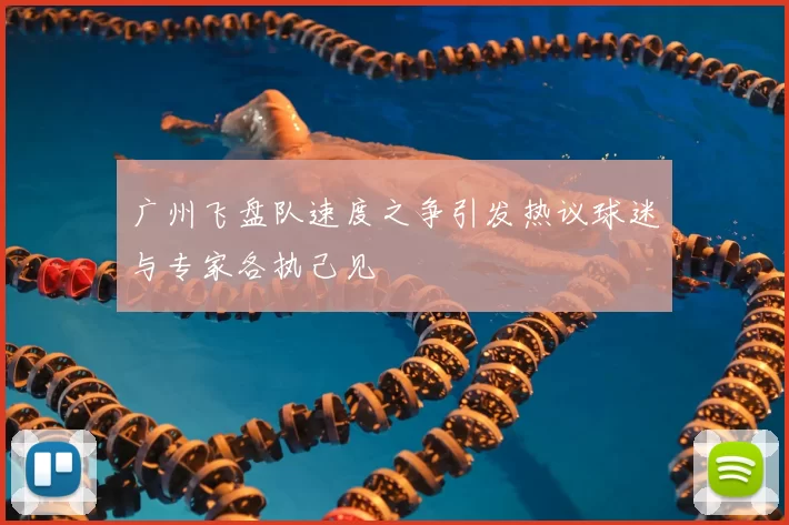广州飞盘队速度之争引发热议球迷与专家各执己见