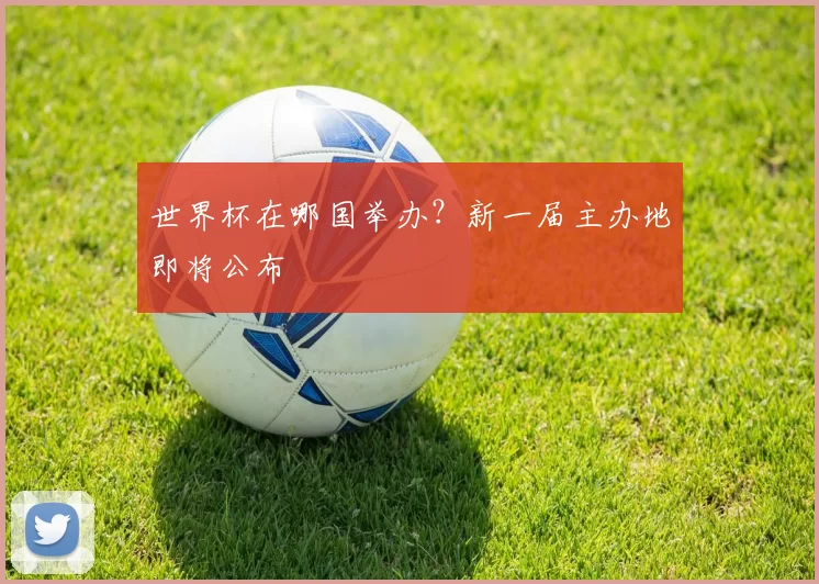 世界杯在哪国举办？新一届主办地即将公布